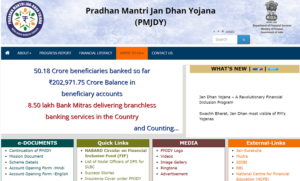 Pradhan Mantri Jan Dhan Yojana